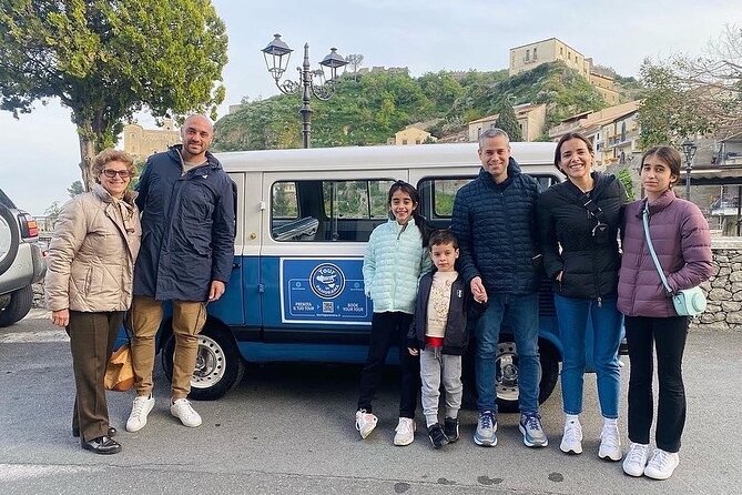The PADRINO TOUR - Savoca and Forza Dagrò Aboard the Vintage 80S Minibus - Exploring Savoca