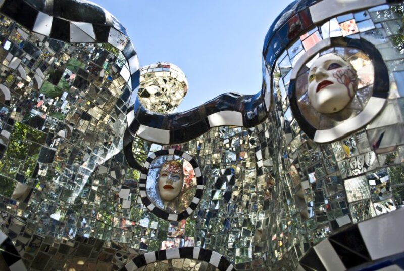 The Place of Dreams: the Tarot Garden W/Wine Tasting - Key Points