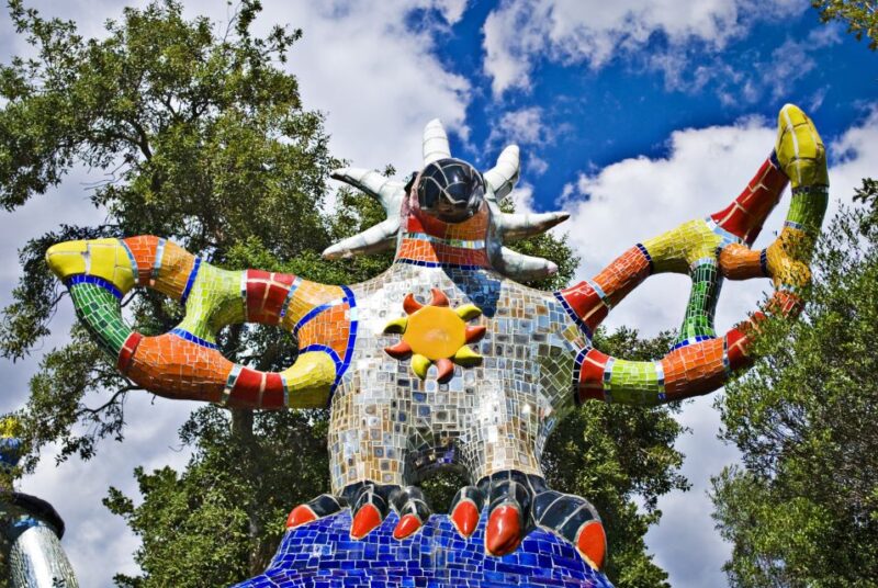 The Place of Dreams: the Tarot Garden W/Wine Tasting - Transportation and Pickup Details