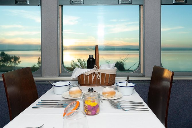 The Q Train - Table For 2 - Lunch (Departing Drysdale) - Recommended Food and Wine Pairings