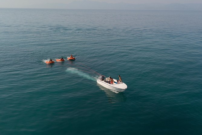 The Radars Tubing Ride - Corfu Sidari Watersports - Exploring Corfus Waterfront