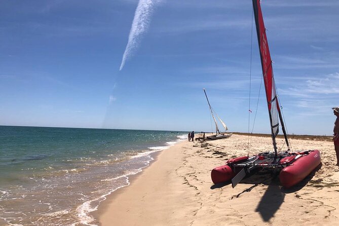 The Ria Formosa on a Small and Sporty Private Sailing Catamaran - Key Points