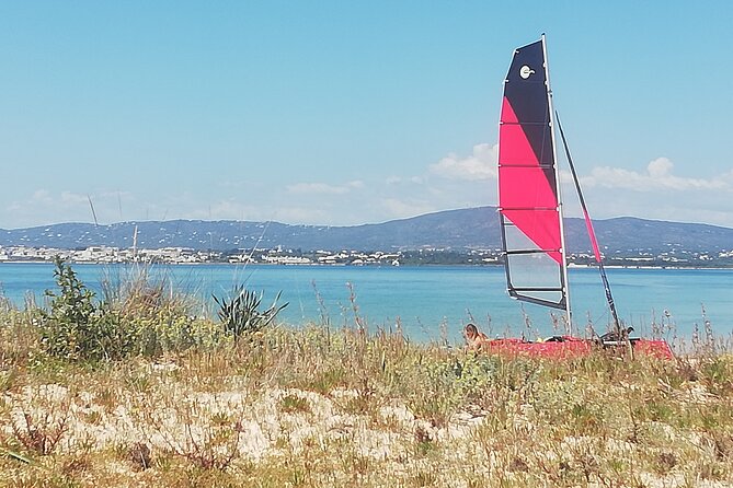 The Ria Formosa on a Small and Sporty Private Sailing Catamaran - Included Equipment and Refreshments