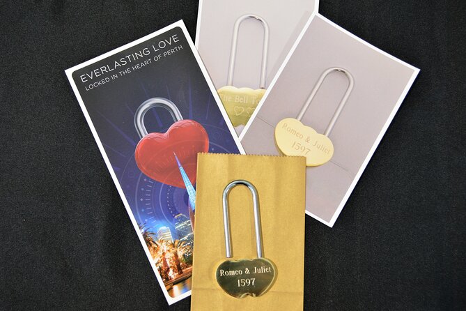The Romance Package (Bell Tower Tour for 2 People, Plus Personalised Love Lock) - Personalized Love Lock