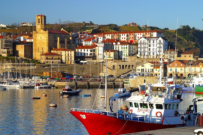 The Sanctuary of Loyola, Getaria, Zarauz and San Sebastian From Bilbao - Fishing Village of Getaria