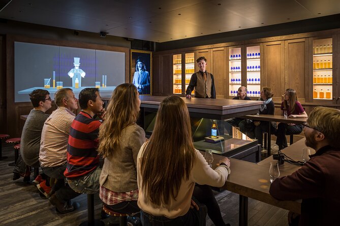The Scotch Whisky Experience Guided Whisky Tour - An Introduction to Whisky - Viewing the Whisky Collection