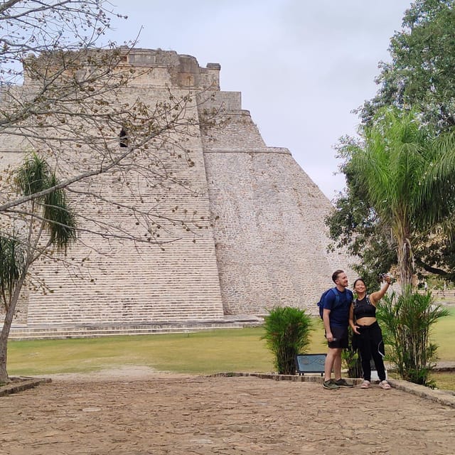 The Secrets of Uxmal, Cenote and Home Made Food - Swimming in Cenote