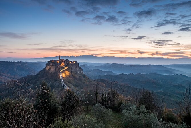 The Spectacular Dying City ,Civita Di Bagnoregio and the Monster Park - Pickup Information