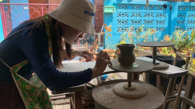 The Story of Handicrafts Full Day Experience From Bangkok - Traditional Clay Work Workshop
