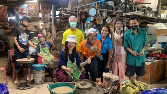 The Story of Handicrafts Full Day Experience From Bangkok - Relaxing by the River