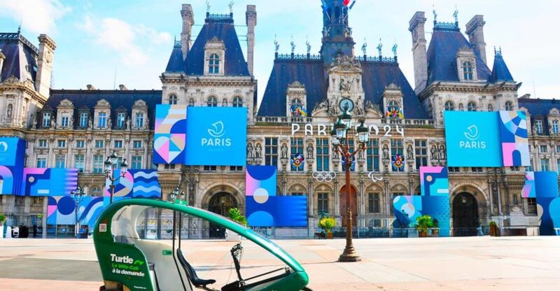The Tout Paris Private Rickshaw Bike Tour With Audio Guide - Key Points