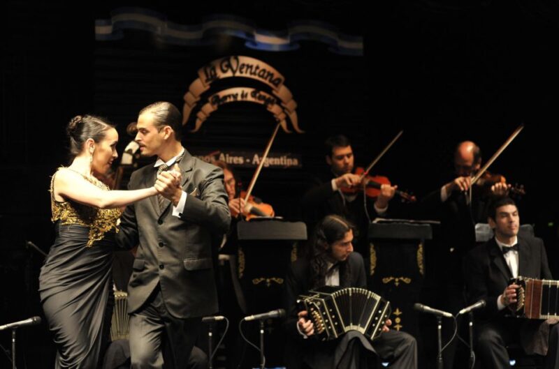 The VIP Window: Wine Tasting + Dinner + Show + Free Transfer - Tango & Folklore Show