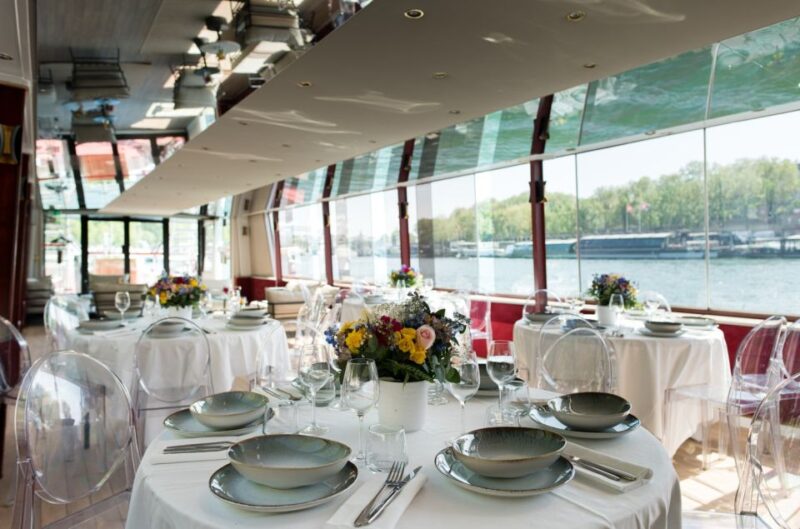 Theo Boat/Paris: Lunch Cruise on the Seine With Rooftop - Key Points