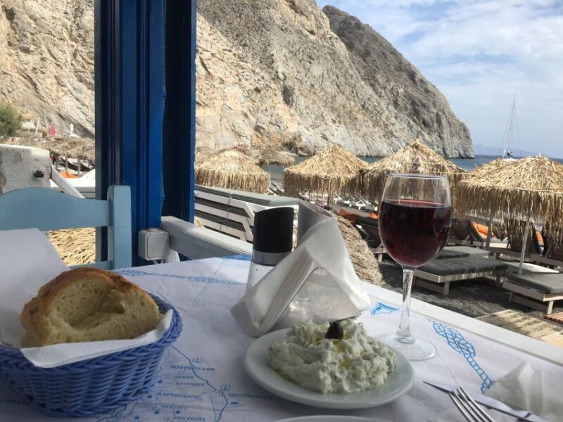 Thera: 4-Hour Santorini Beach Private Tour - Kamari Beach