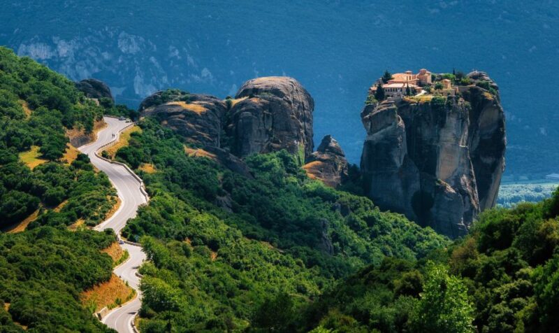 Thessaloniki: 2-Day Scenic Train Trip to Meteora With Hotel - Visiting the Six Ancient Monasteries