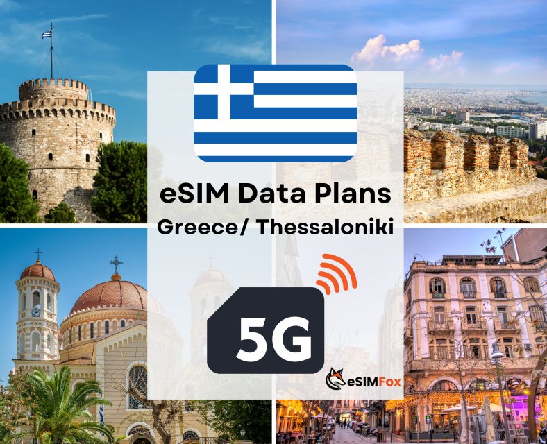 Thessaloniki: Greece/ Europe Esim Internet Data Plan 4g/5g - Package Details