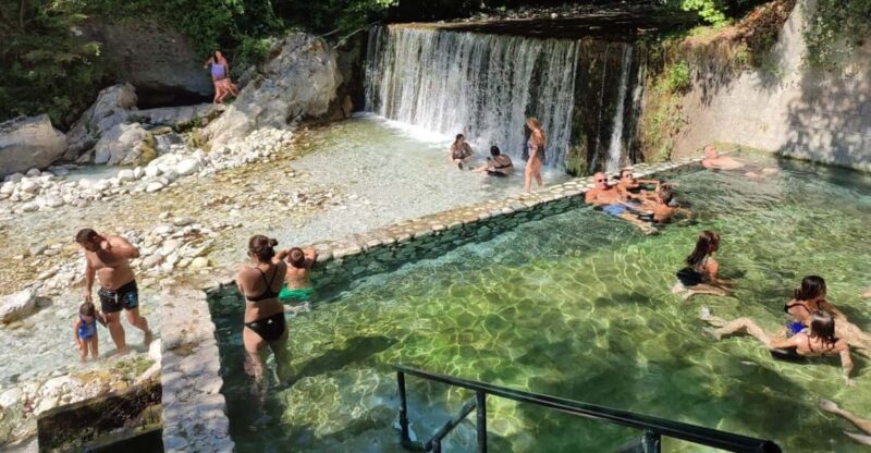 Thessaloniki Pozar Thermal Baths & Waterfalls Edessa - Pickup and Duration