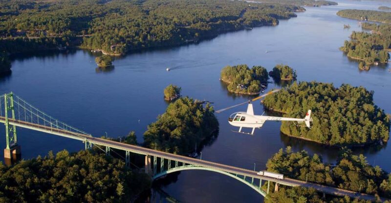 Thousand Islands: Helicopter Tour With Cider Mill and Lunch - Scenic Helicopter Tour