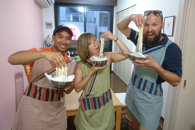 Three Types of RAMEN Cooking Class - Ingredients and Utensils Provided
