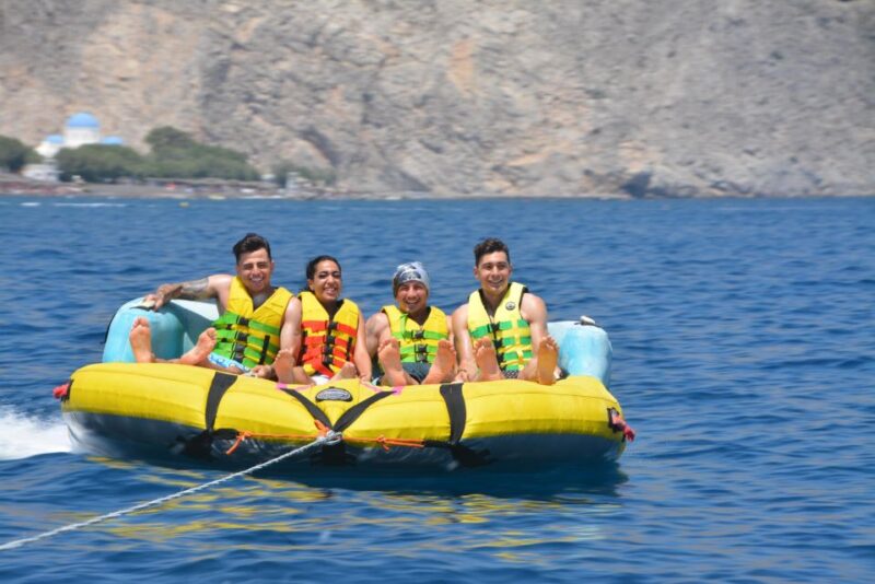 Thrill Waves Tubing at Perivolos Beach, Santorini - Scenic Rides