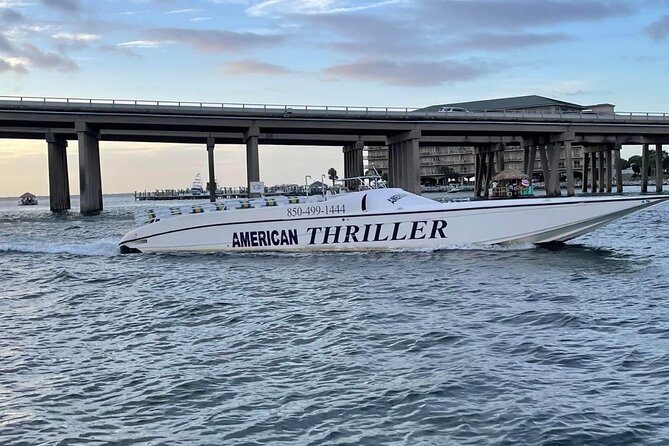 Thriller Speedboat Dolphin Tours in Destin Florida - Accessibility Considerations