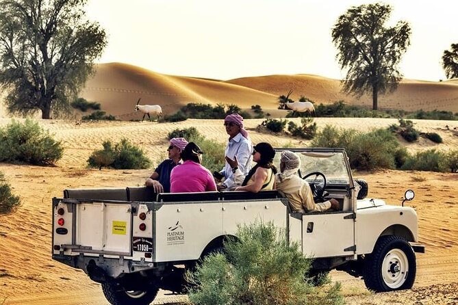 Thrilling Desert Safari Dubai Adventure With Sand Boarding and Barbecue Dinner - Exciting Dune Bashing Experience