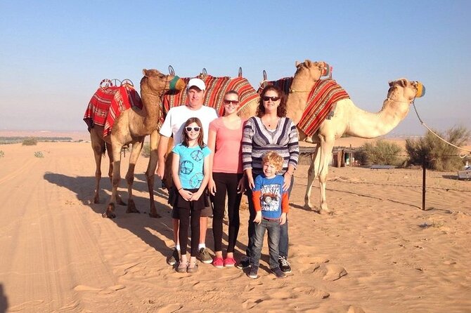 Thrilling Desert Safari Dubai Adventure With Sand Boarding and Barbecue Dinner - Convenient Pickup and Transportation