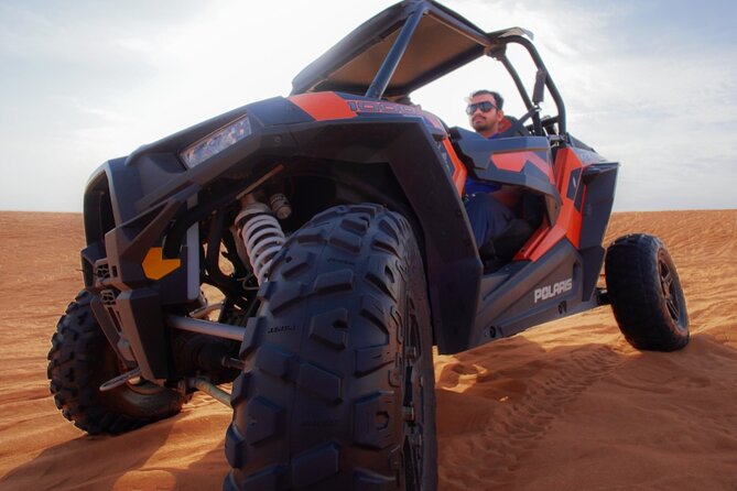 Thrilling Guided You-Drive Red Dune Buggy Tour + Safari - Dune Bashing Adventure