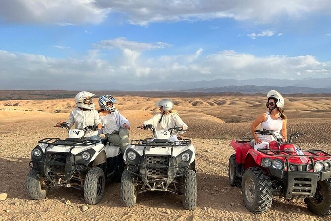 Thrilling Quad Adventure & Dinner Under the Agafay Desert Stars . - Captivating Camel Riding Experience