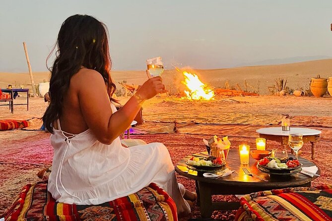 Thrilling Quad Adventure & Dinner Under the Agafay Desert Stars . - Savoring Authentic Moroccan Delicacies