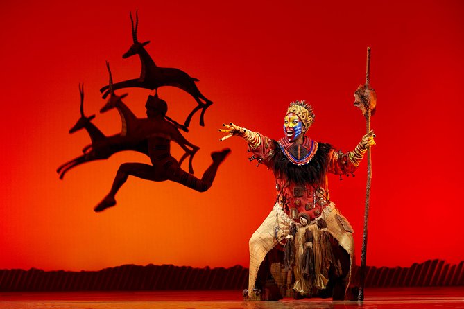 Tickets to The Lion King Theater Show in London - Inclusions and Admission Ticket