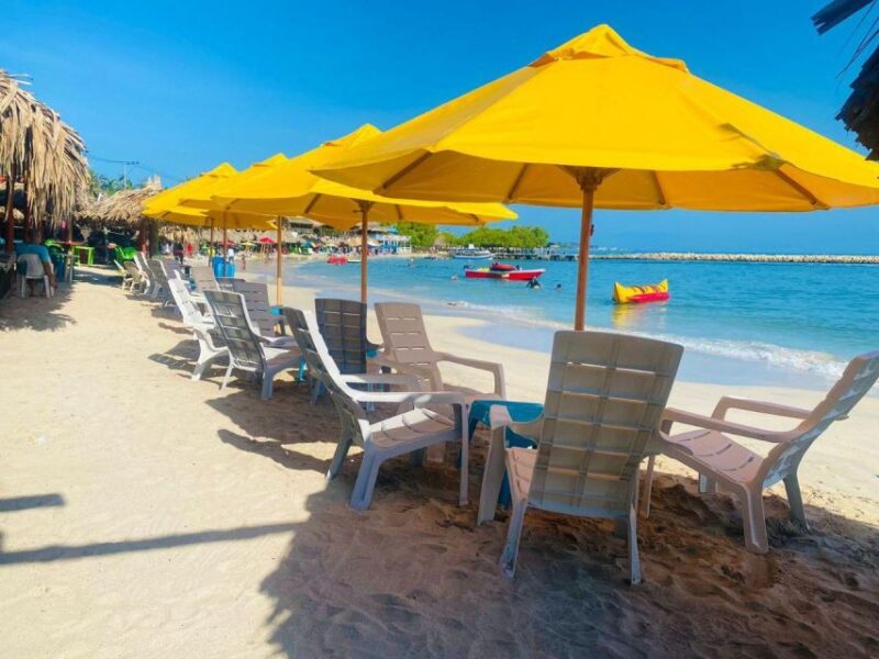 Tierra Bomba: Typical Beach Day at Punta Arena! - Transportation and Departure Times