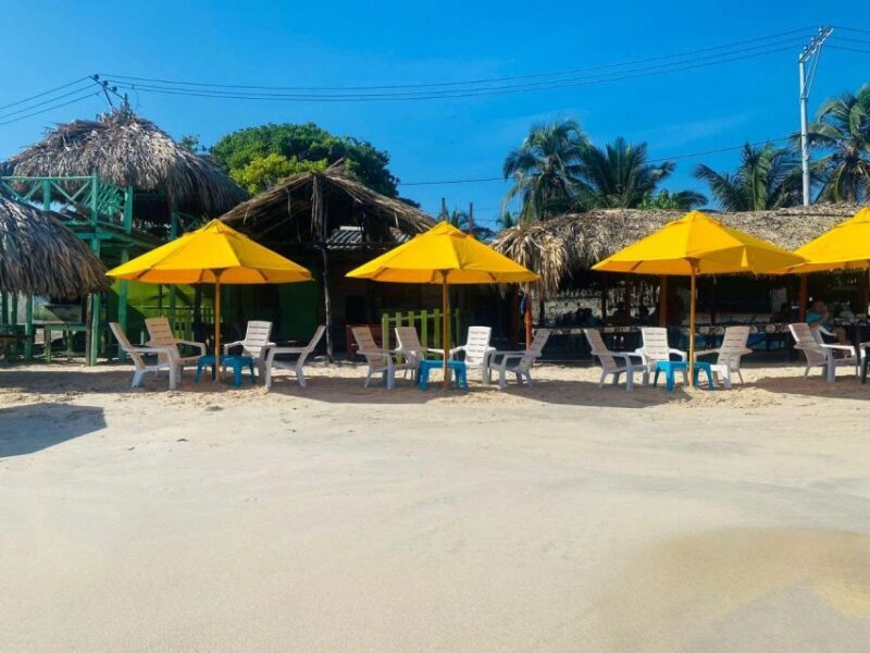 Tierra Bomba: Typical Beach Day at Punta Arena! - Beach Atmosphere and Attractions