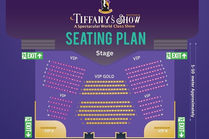 Tiffanys Cabaret Show - Accessibility and Confirmation