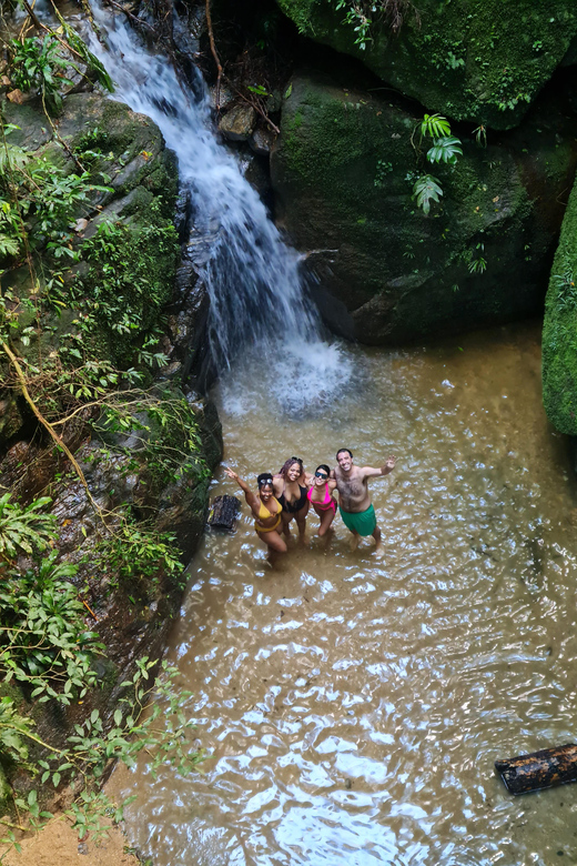 Tijuca Rain Forest - Adventure Through Waterfalls & Caves - Canoas Road and Lookouts