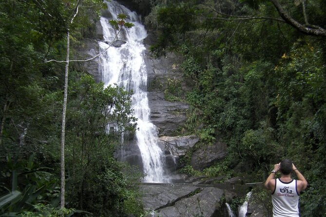 Tijucas National Park - Eco Hiking Tour - Visiting the Cascatinha Taunay Waterfall