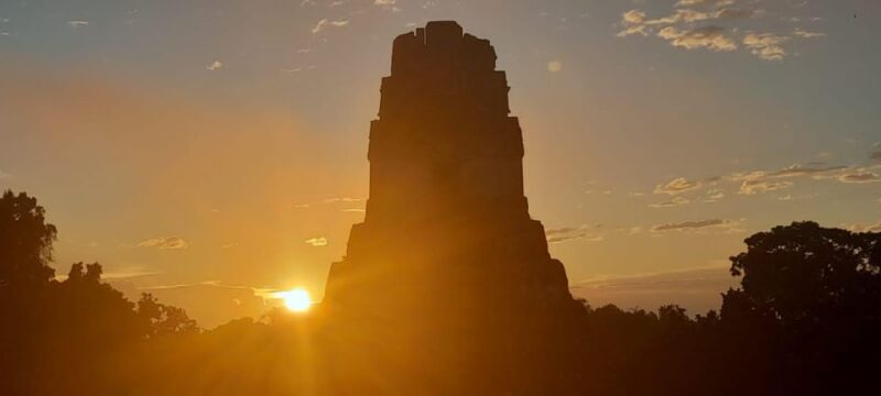 Tikal Sunrise From Flores /More Archaeological Tour - Key Points