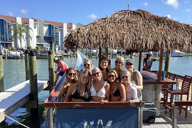 Tiki Boat Cruise to Johns Pass, Madeira Beach. St Pete Beach - Transportation and Booking Information