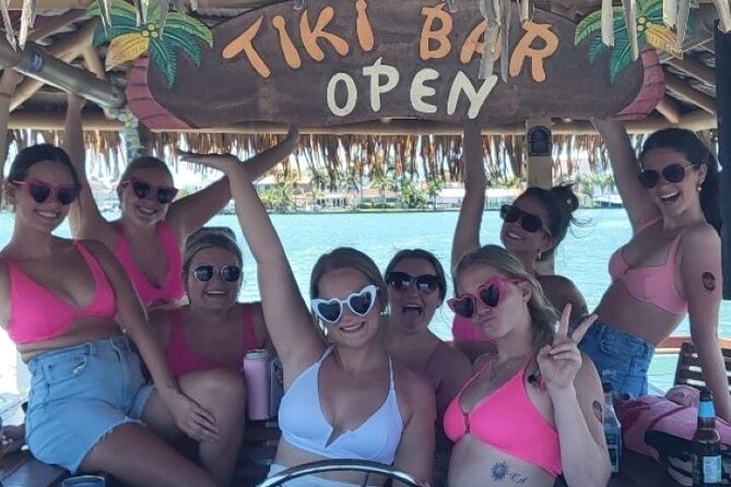 Tiki Boat Cruise to Johns Pass, Madeira Beach. St Pete Beach - Tiki Boat Cruise Itinerary