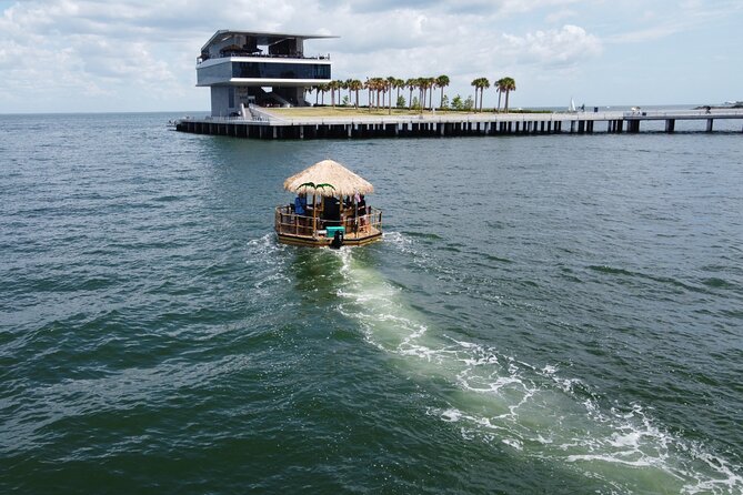 Tiki Boat - St. Pete Pier - The Only Authentic Floating Tiki Bar - Meeting Point and Pickup Location