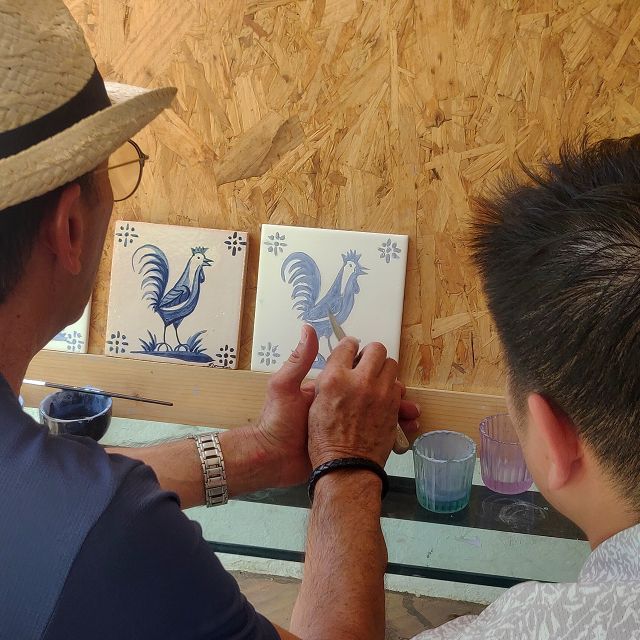 Tile Painting Workshop in the Algarve - Participant Experience