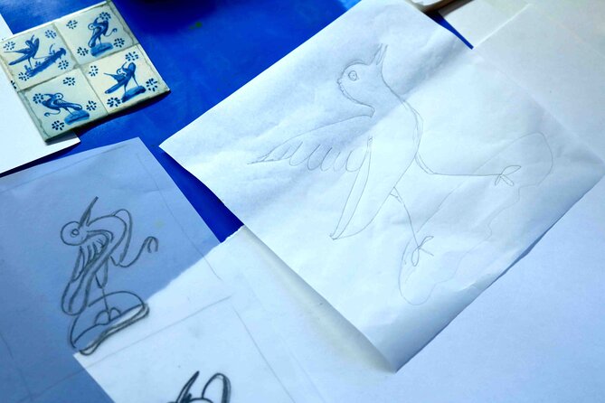 Tile Painting Workshop in the Algarve - Unique Tile Painting Techniques