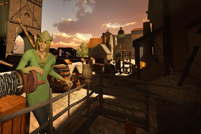 Time Travel to Golem's Prague (Virtual Reality) - Exploring Pragues Enchanting Streets