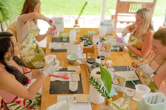 Timeless Face Beauty Products Workshop: Making Natural Cream & Serum - Skincare Making Process