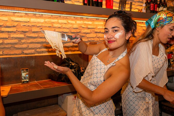 Tipsy Tiramisu & Pasta Cooking Master Class - Menu