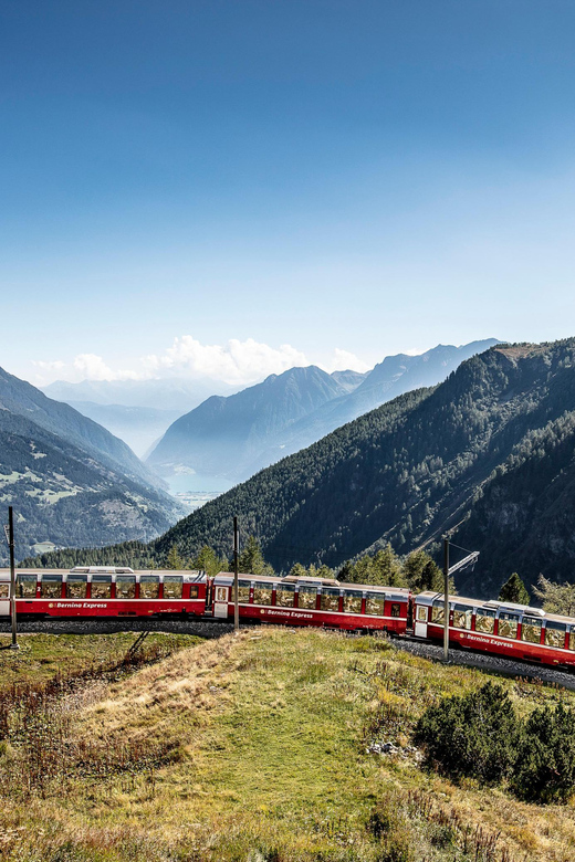 Tirano: Bernina Express One-Way Train Ticket To/From Chur - Journey Details