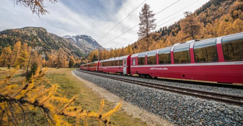 Tirano: Bernina Express One-Way Train Ticket To/From Chur - Onboard Amenities