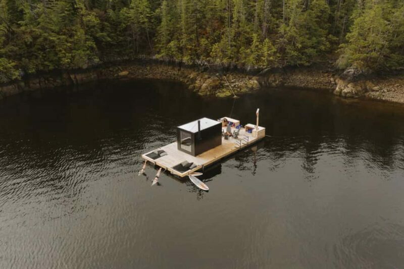 Tofino: Floating Sauna Experience with Coastal Boat Ride - An Introduction to the Floating Sauna Experience