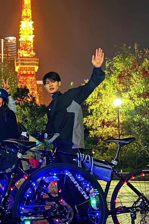 Tokyo: 2-Hour Night Bike Tour of the Citys Hidden Gems - Discovering Tokyos Illumination Spots