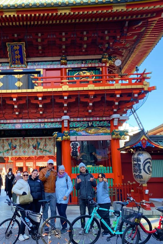 Tokyo: 3-Hour Bike/E-Bike Tour of the Citys Historic Sites - Itinerary Details